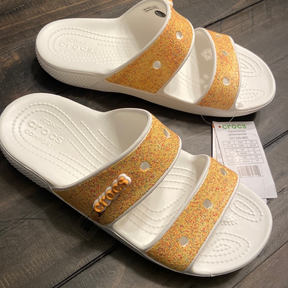 Crocs Classiccrocs Glitter Sandal